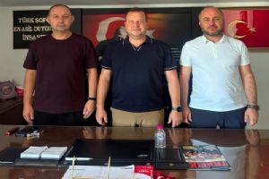 Yalçın ve Özkök’ten Silivri Şoförler Odası Başkanı Gürkan Ölçer’e ziyaret