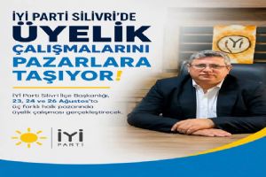 link Silivri İYİ Parti’de üyelik çalışmalarını pazarlara taşıyor