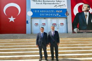 link Silivri Kaymakamı Eren’den Ahmet Öngel’e iade-i ziyaret