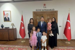Silivri Özel Hüma Maşalacı Anaokulu’ndan Kaymakam Eren’e ziyaret