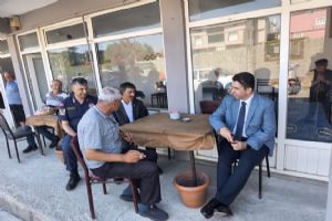 Silivri Kaymakamı Eren’den kırsal mahallelerde ziyaret ve inceleme
