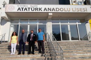 Silivri Milli Eğitim Müdürü Damat’tan Atatürk Anadolu Lisesi’ne yeni dönem incelemesi