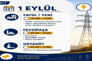link Silivri’de 1 Eylül’de elektrik kesintisi: 6 bölge etkilenecek