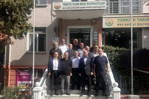 Silivri MHP’den Tarım Kredi Kooperatifi’ne ziyaret