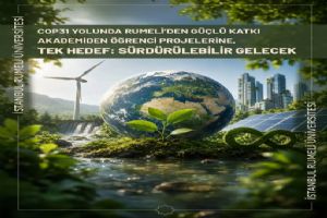 Rumeli Üniversitesi COP31’e iki projeyle hazırlanıyor