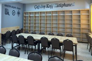 Silivri Çağrıbey Ortaokulu’nda yeni kütüphane heyecanı