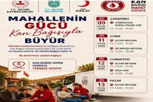 Silivri’de mahalleler kan bağışı için buluşuyor