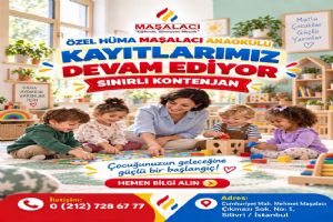 Silivri Özel Hüma Maşalacı Anaokulu’nda kayıtlar devam ediyor