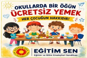 link Silivri Eğitim Sen’den “Okullarda Ücretsiz Yemek” çağrısı