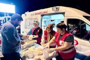 link Silivri Kızılay, gemi kazasının 6’ncı gününde de sahada