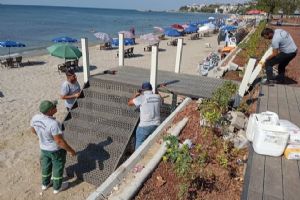 link Selimpaşa Sahili’ne beş yeni iniş merdiveni