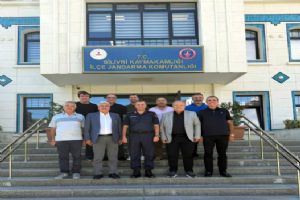 link Silivri Sanayici ve İş Adamları Derneği'nden Jandarma Komutanı Başaran’a hayırlı olsun ziyareti