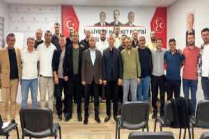 Silivri MHP’de Mahalle Başkanlarıyla toplantı