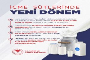 link İçme sütlerinde yeni dönem: Etiketler ve içerikler değişiyor
