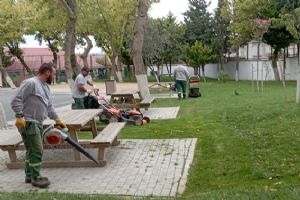 link Silivri’de park ve yeşil alanlarda bakım çalışmaları sürüyor