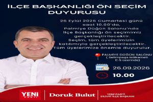 link Silivri Yeni Parti İlçe Başkanını ön seçimle belirleyecek