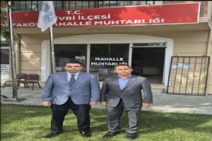 Silivri Kaymakamı Murat Eren’den Ortaköy Muhtarlığına ziyaret