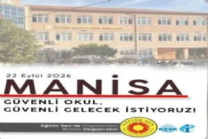 link Silivri Eğitim Sen Temsilcisi Caner Erdoğan: Güvenli okul, güvenli gelecek istiyoruz
