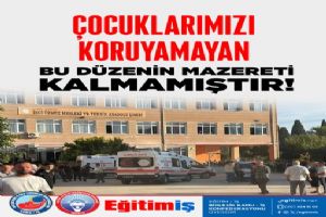 link Eğitim-İş’ten tepki: “Okullarda can güvenliği sağlansın”