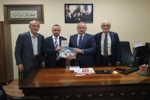 Silivri Saadet Partisi’nden Müftü Uzun’a hayırlı olsun ziyareti
