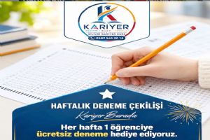 Silivri Kariyer Kurs’tan öğrencilere her hafta ücretsiz deneme