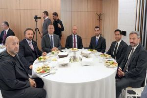 link Silivri MHP İlçe Başkanı Yalçın, İTO Başkanı Avdagiç ile istişare toplantısına katıldı