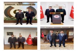 link Silivri Kaymakamı Eren’den dört ilçe Kaymakamına iade-i ziyaret