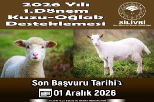 Kuzu ve Oğlak Desteğinde son tarih 1 Aralık