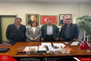 Silivri Devlet Hastanesi Başhekimi Seylan, muhtarları kabul etti