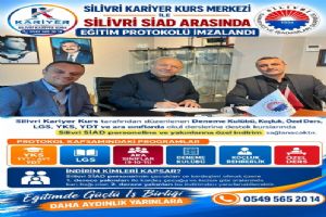 Silivri Kariyer Kurs Merkezi ile SİAD arasında eğitim protokolü
