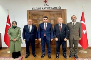 Silivri Müftüsü Uzun’dan Kaymakam Eren’e Camiler Ve Din Görevlileri Haftası ziyareti
