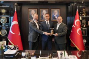 link Silivrili İş İnsanlarından Volkan Yılmaz’a hayırlı olsun ziyareti