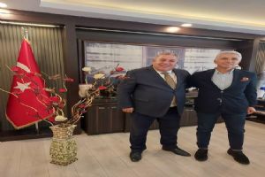 link Ali Düşmez’den Silivri Esnaf Odası Başkanı Koçer’e ziyaret