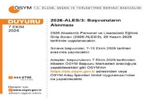 link 2026-ALES/3 başvuruları başladı