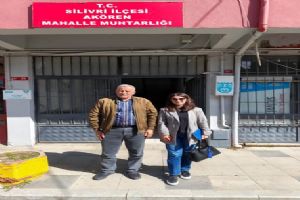 link İBB’den Silivri’de dört mahalle muhtarına ziyaret