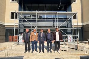 Silivri Kaymakamı Eren, Kız Öğrenci Yurdu inşaatını inceledi