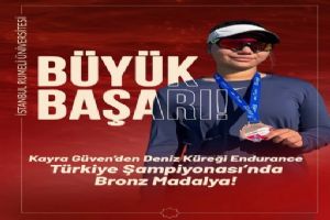 link Rumeli Üniversitesi Öğrencisi Kayra Güven’den Türkiye Üçüncülüğü