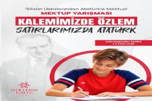 link Silivri Mektebim Koleji’nden Atatürk’e Mektup Yarışması