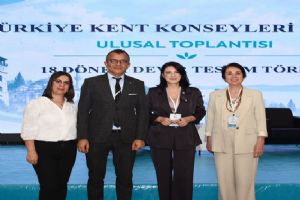 link Silivri Kent Konseyi Başkanı Nursel Erel, Türkiye Kent Konseyleri Birliği Devir Teslim Törenine katıldı
