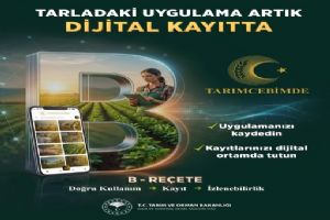 link Tarladaki uygulamalar artık dijital ortamda kayıt altına alınabilecek