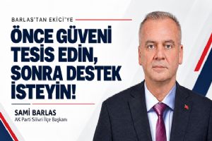 link Barlas’tan Ekici’ye: Önce güveni tesis edin, sonra destek isteyin!