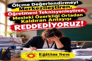 link Silivri Eğitim-Sen: Öğretmenin söz sahibi olmadığı hiçbir sistem başarılı olamaz!