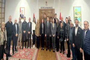 link Silivri Yeni Parti’den Kaymakam Eren’e ziyaret