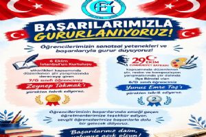 Silivri Ertuğrul Gazi Ortaokulu öğrencilerinden şiir yarışmalarında başarı