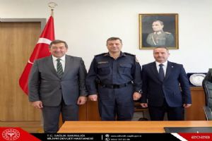 Silivri Devlet Hastanesinden Jandarma Komutanı Başaran’a ziyaret