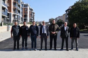 link Silivri Mimarsinan Mahallesi’nde asfalt çalışmaları başladı