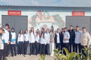link Selimpaşalı öğrenciler Sıfır Atık Merkezi’nde