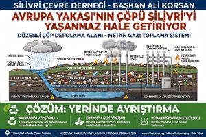 Silivri Çevre Derneği Başkanı Ali Korsan: Avrupa Yakası’nın çöp yükü Silivri’nin omuzlarında Silivri Çevre Derneği Başkanı Ali Korsan: Avrupa Yakası’nın çöp yükü Silivri’nin omuzlarında