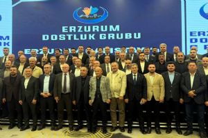 Silivri Erzurumlular Derneği Başkanı Salih Bayram, Erzurum Dostluk Grubu Çalıştayına katıldı