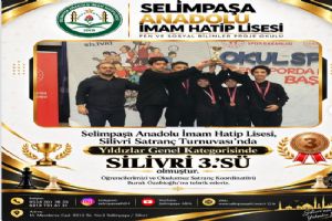 link Selimpaşa Anadolu İmam Hatip Lisesi Satrançta Silivri Üçüncüsü oldu